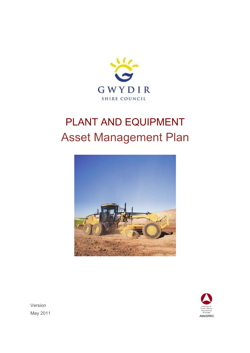 PLANT and EQUIPMENT Asset Management Plan