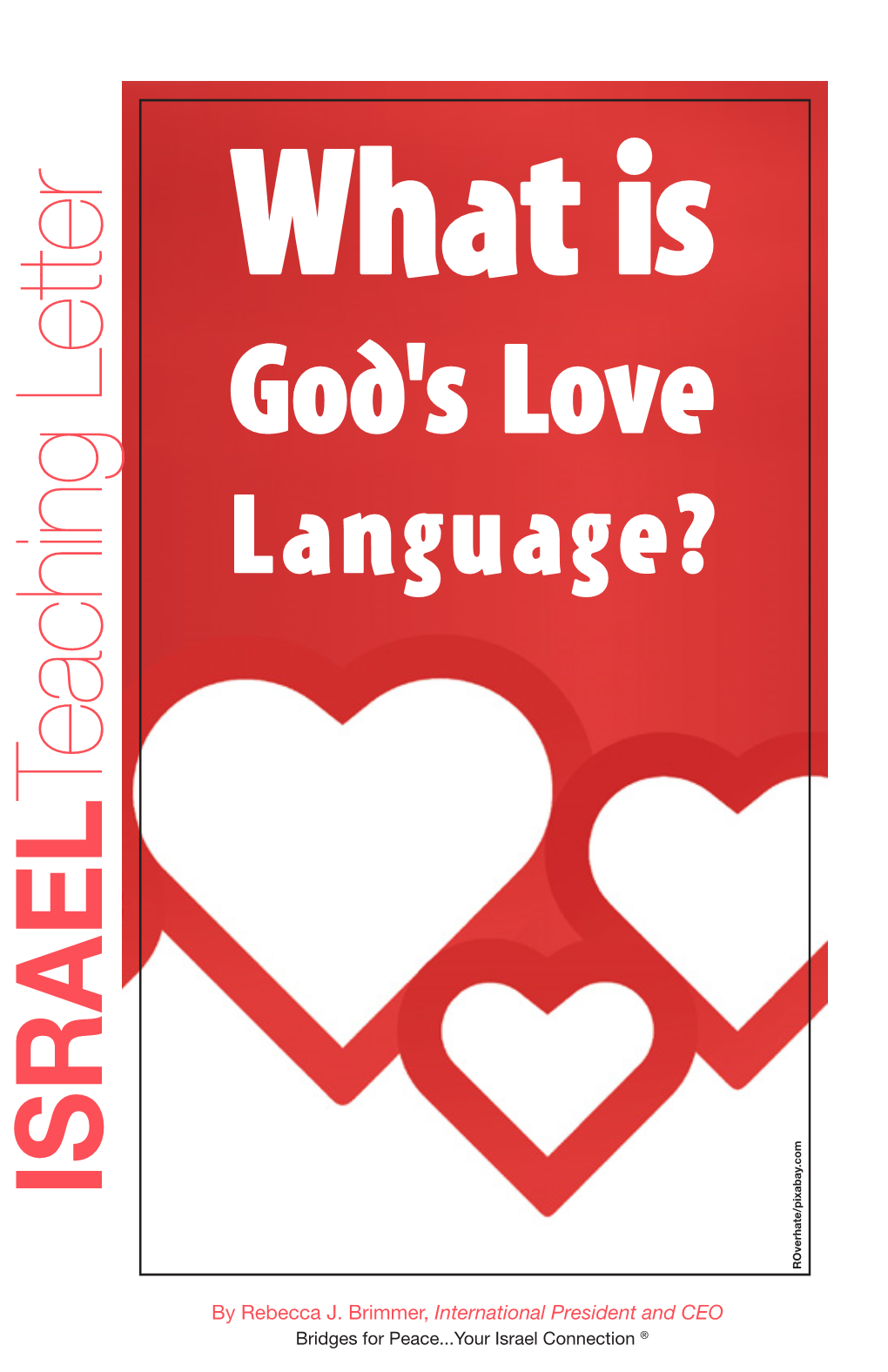 God's Love Language? Teaching Letter ISRAEL Teaching Roverhate/Pixabay.Com