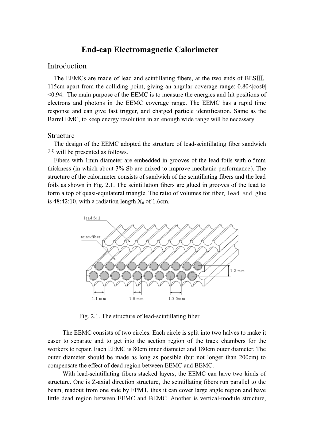 End-Cap EMC