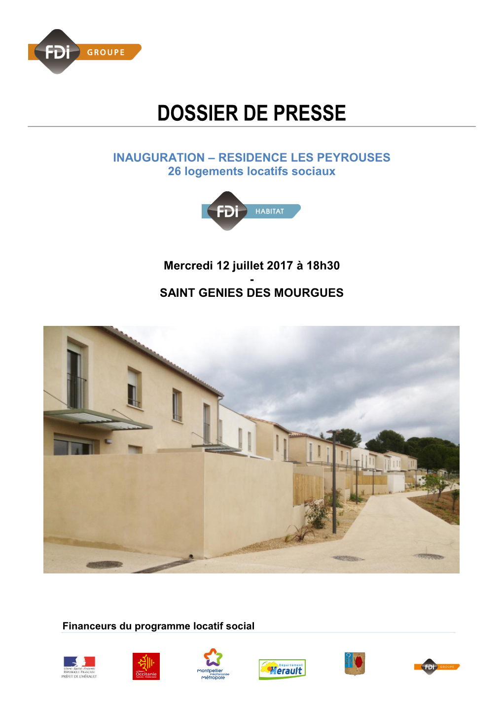 Dossier De Presse