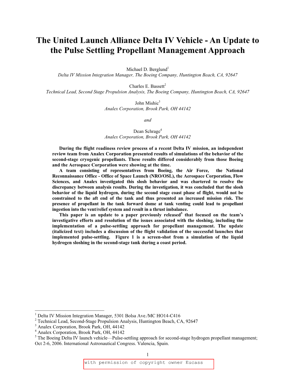 An Update to the Pulse Settling Propellant Management Approach