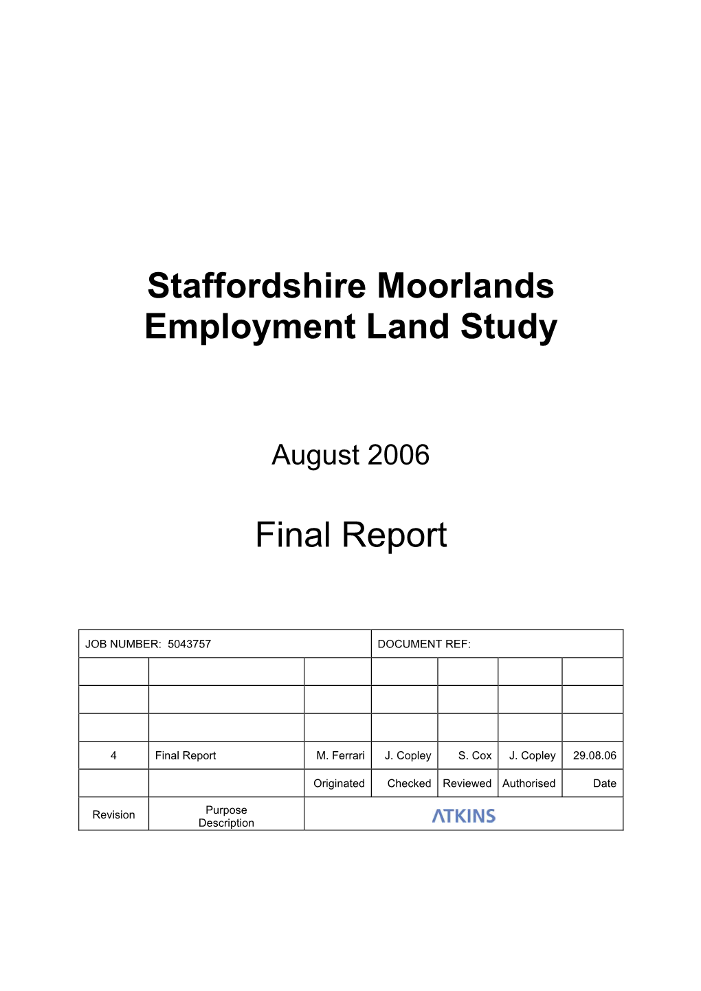 Employment Land Study