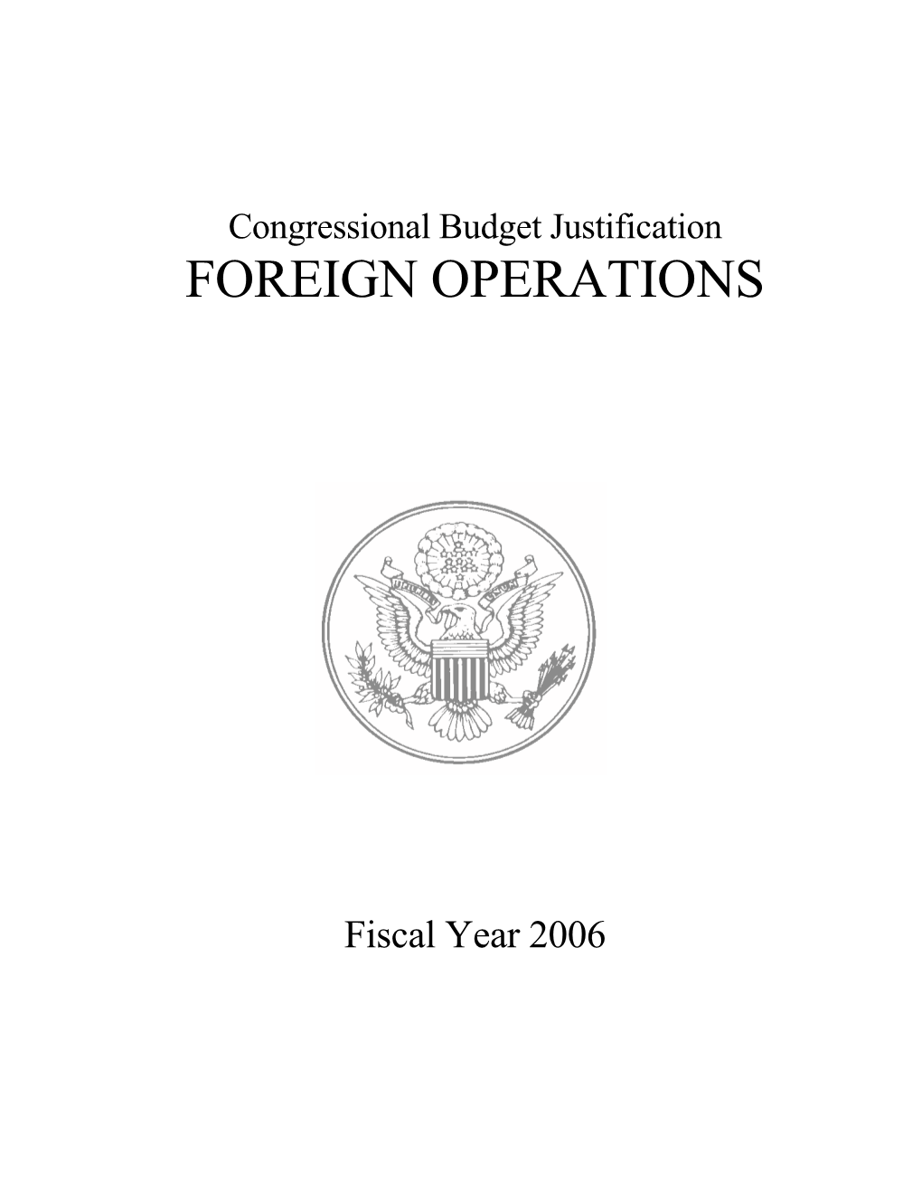 Foreign Operations