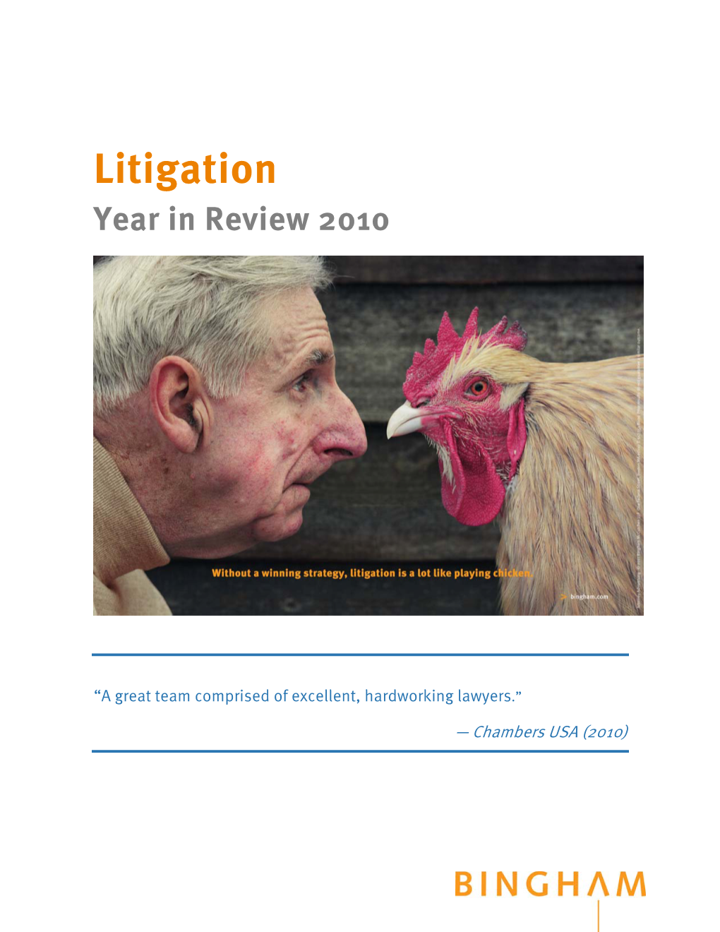 Litigation Year in Review 2010