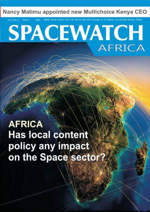 Spacewatchafrica March Edition