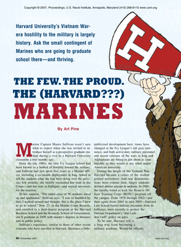 The (Harvard???) Marines by Art Pine