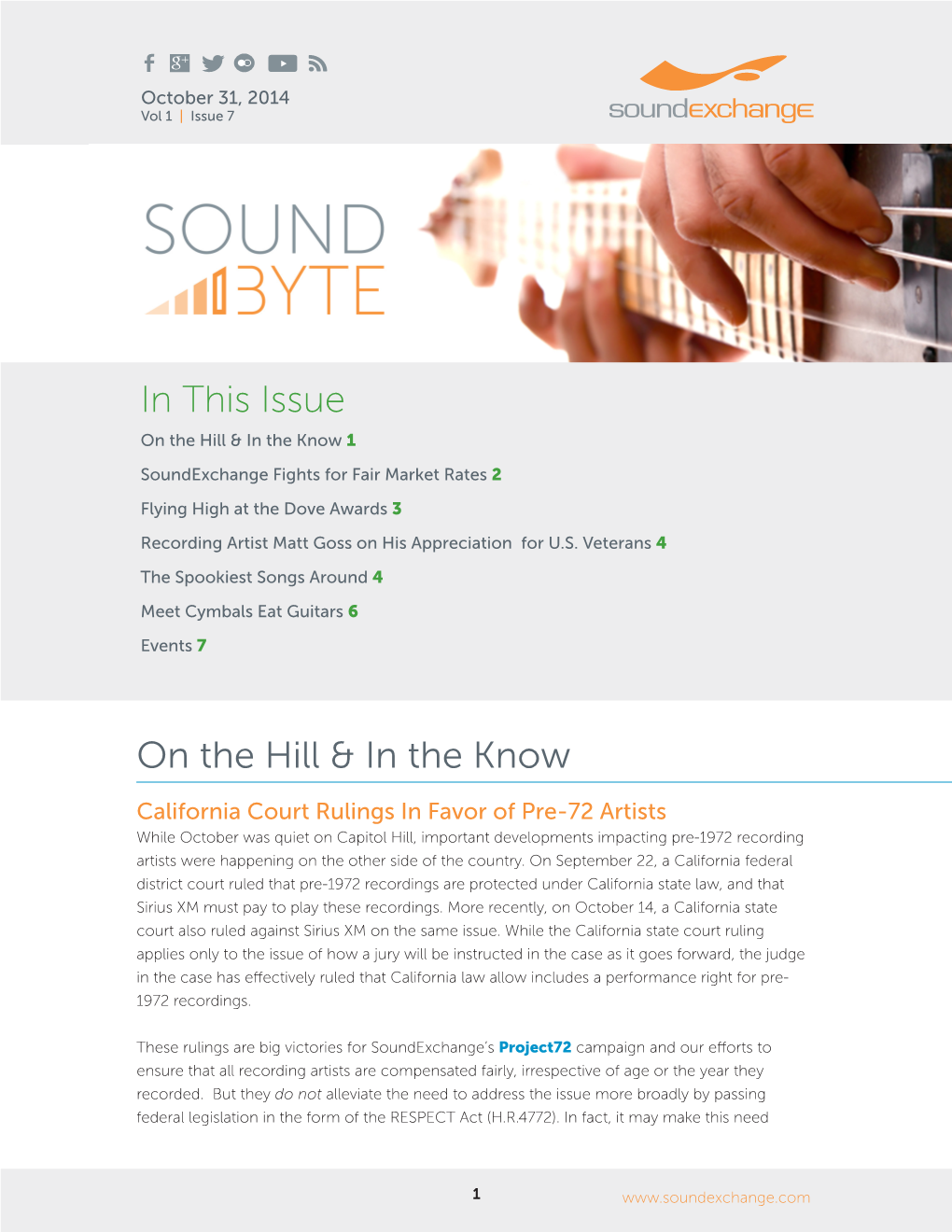 Soundbyte October 2014