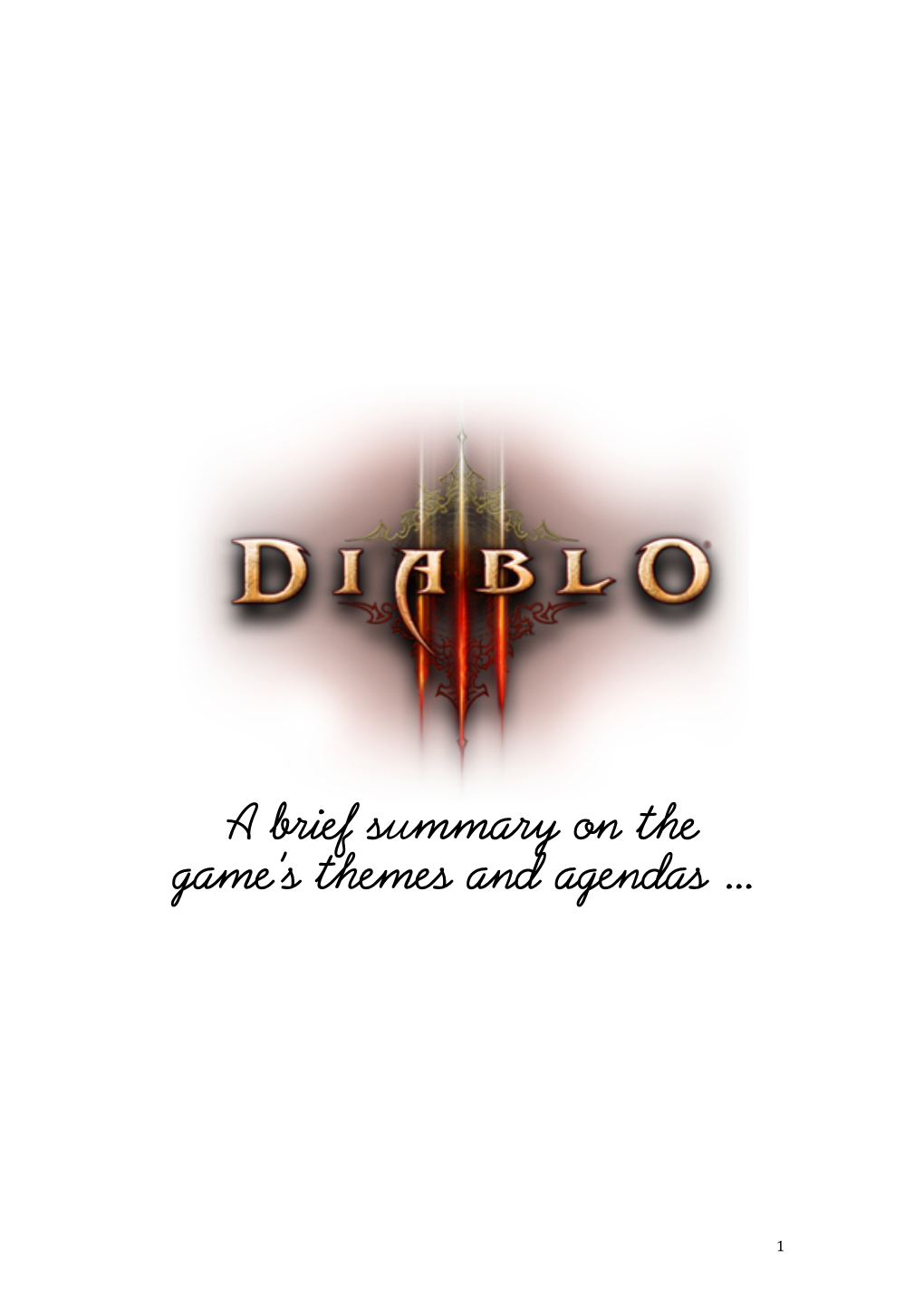 Diablo Game Series