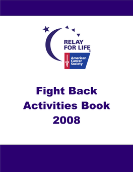 Fight Back Activities Book 2008