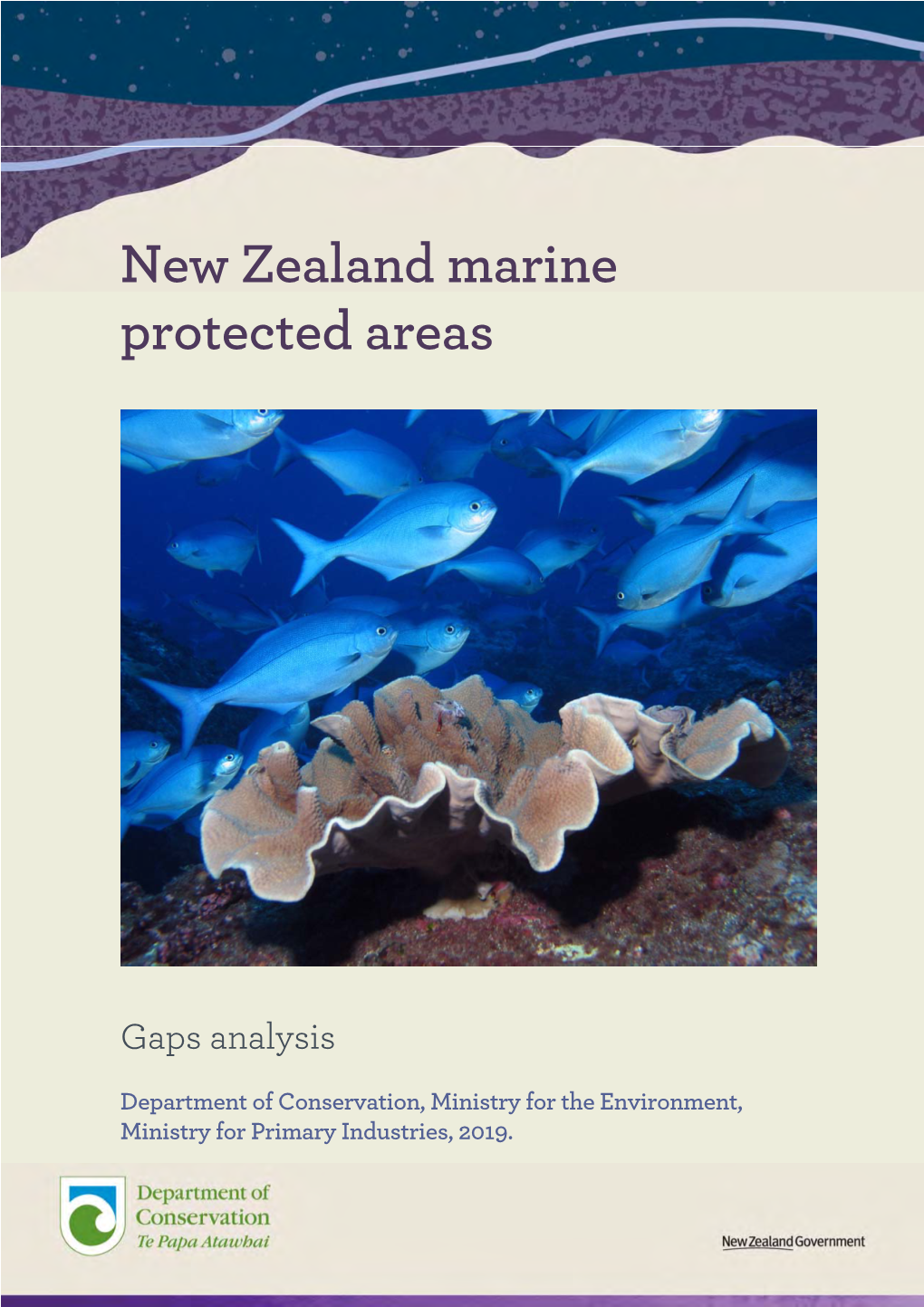 New Zealand Marine Protected Areas: Gaps Analysis