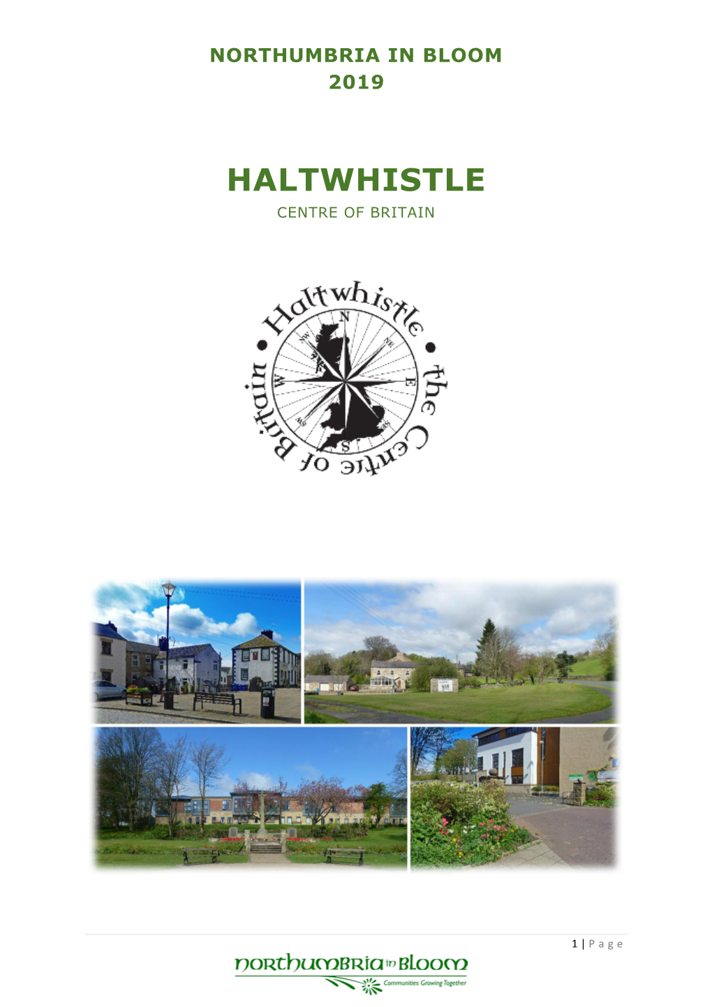 Haltwhistle Centre of Britain