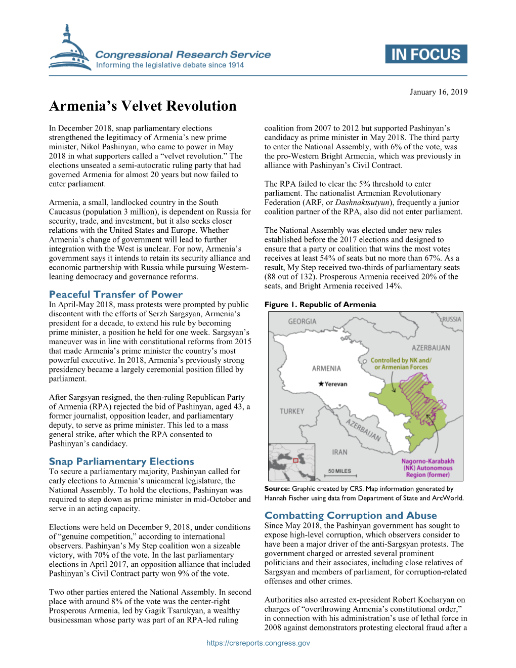 Armenia's Velvet Revolution