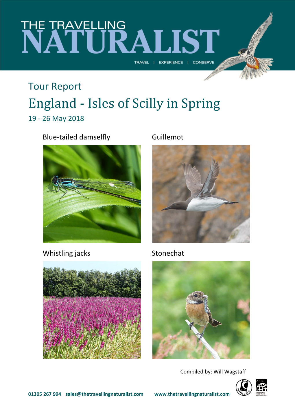 England - Isles of Scilly in Spring 19 - 26 May 2018