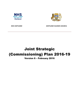 Strategic Plan 2016