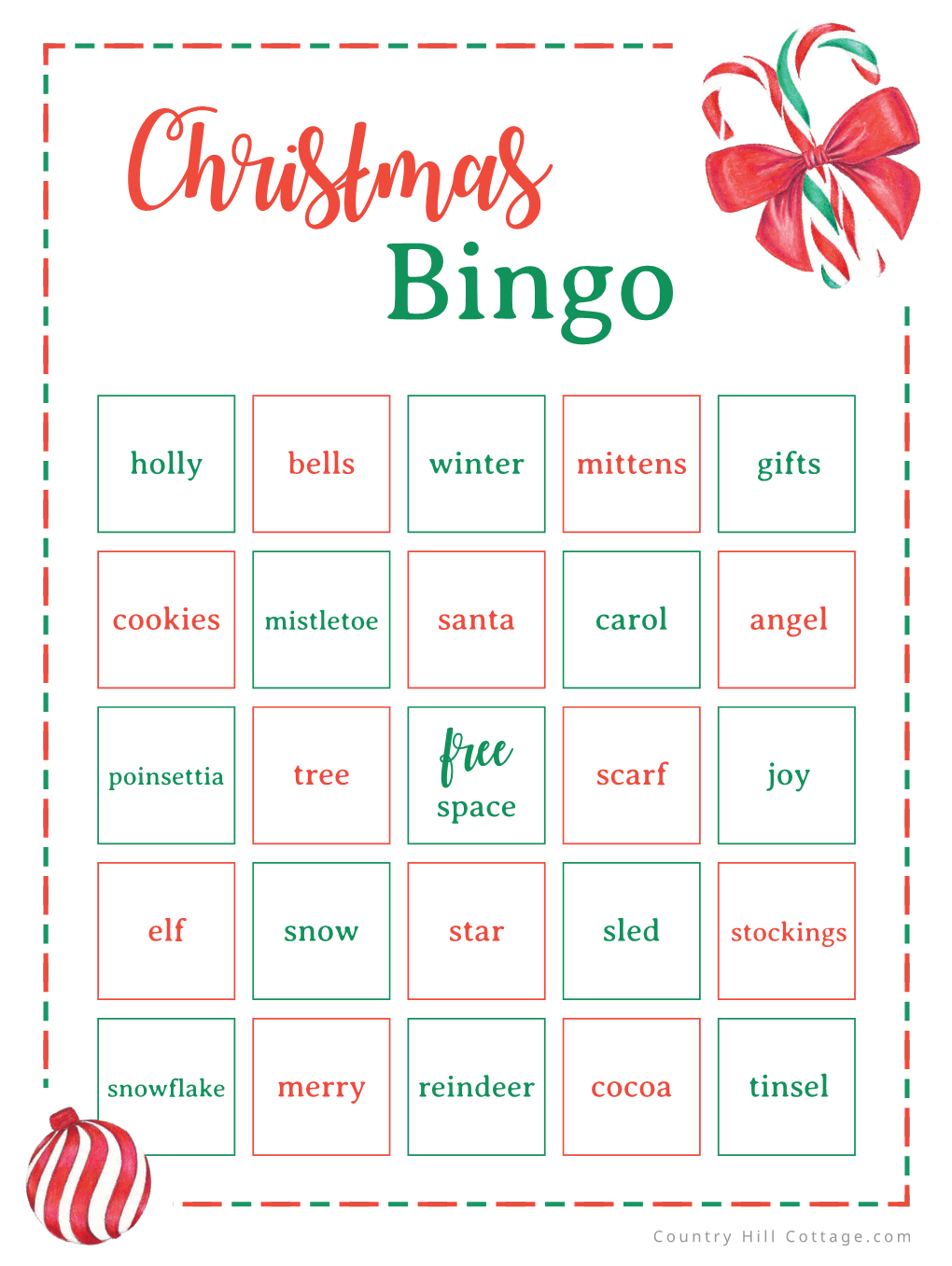 Chrisłmas Bingo