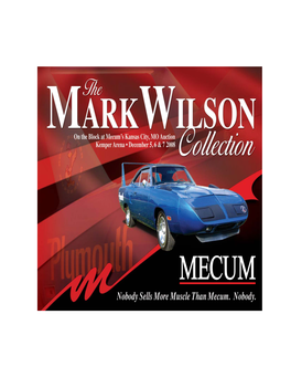 The Mark Wilson Collection Is a Cross-Section of Classic American Muscle Cars