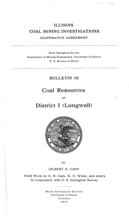 Illinois Coal Mining Investigations Bulletin