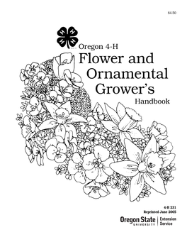 Oregon 4-H Flower and Ornamental Grower's Handbook