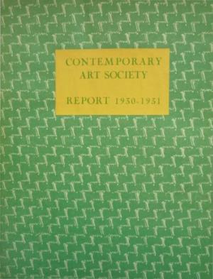 Contemporary Art Society Report 1930-31