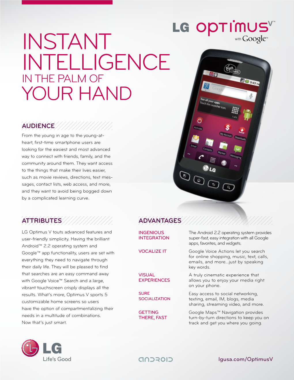 Instant Intelligence in the Palm of Your Hand