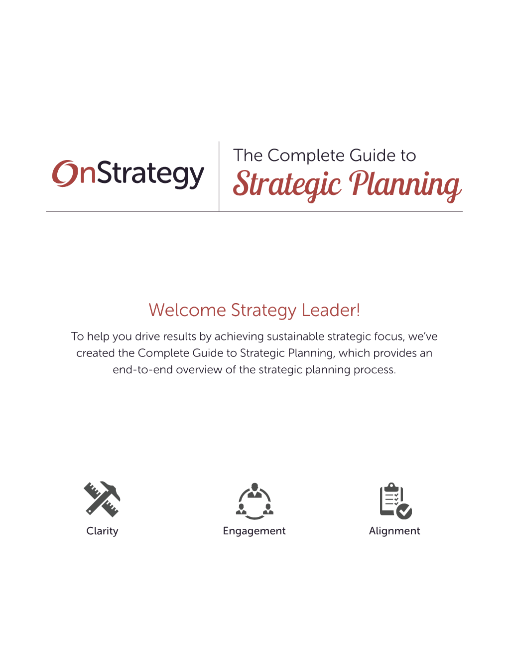 Complete Guide to Strategic Planning