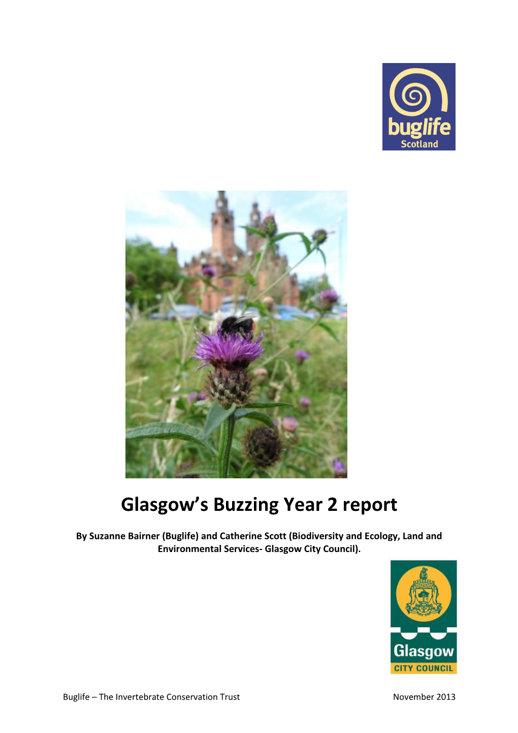 Glasgow Buzzing Year 1 Report