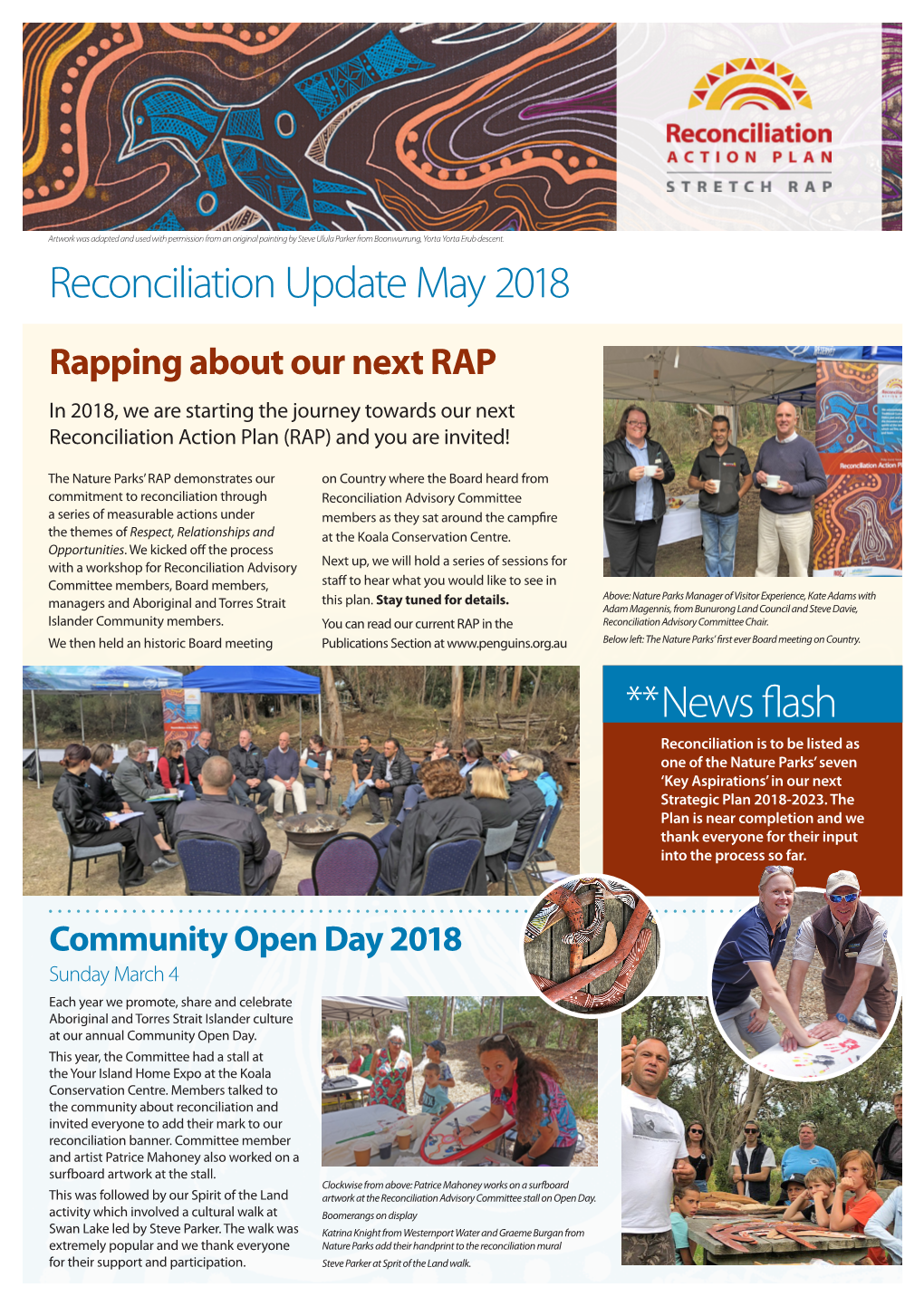 Reconciliation Update May 2018 ** News Flash