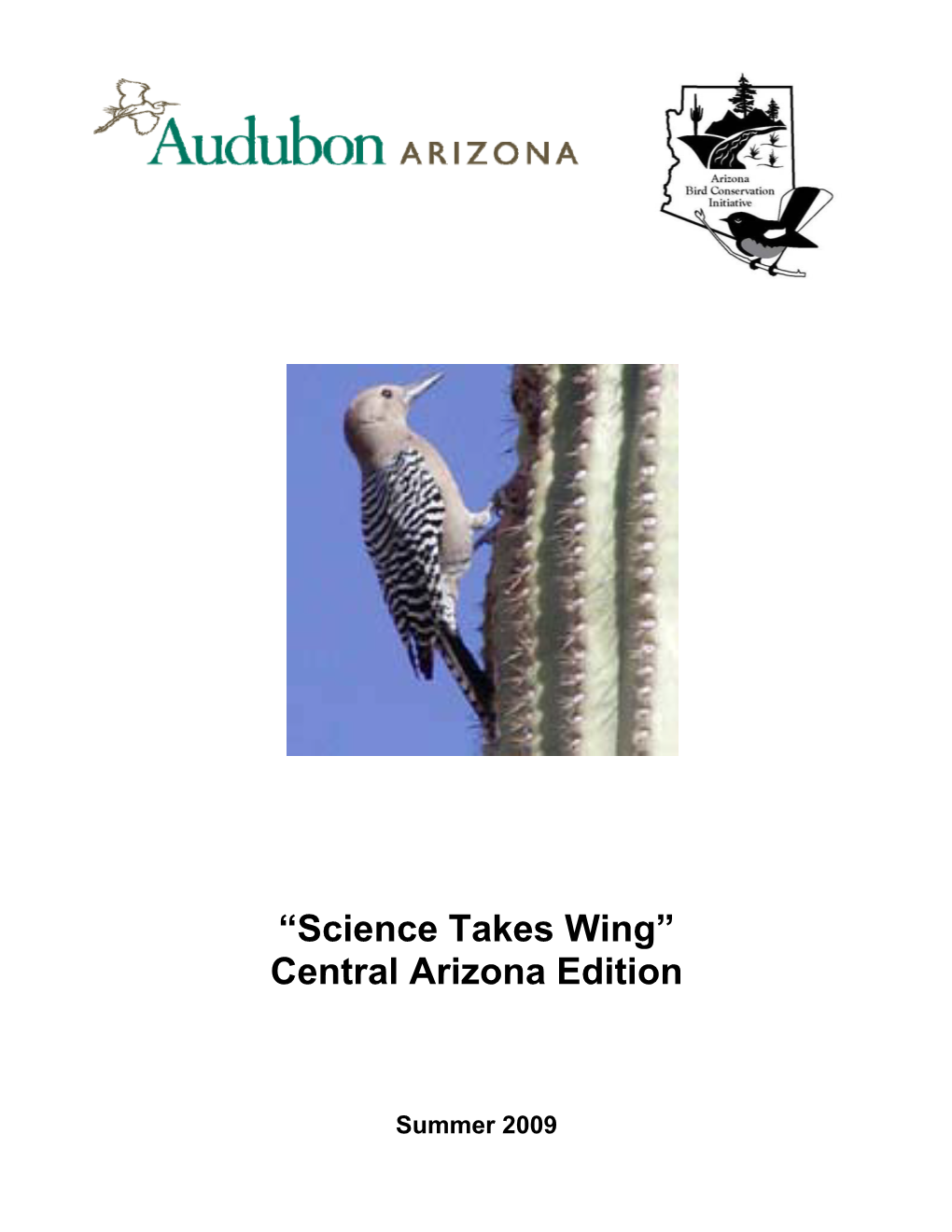 “Science Takes Wing” Central Arizona Edition