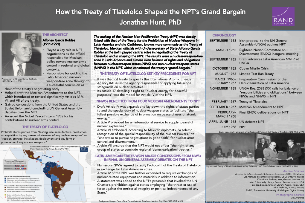 The Making of the Nuclear Non-Proliferation Treaty (NPT)