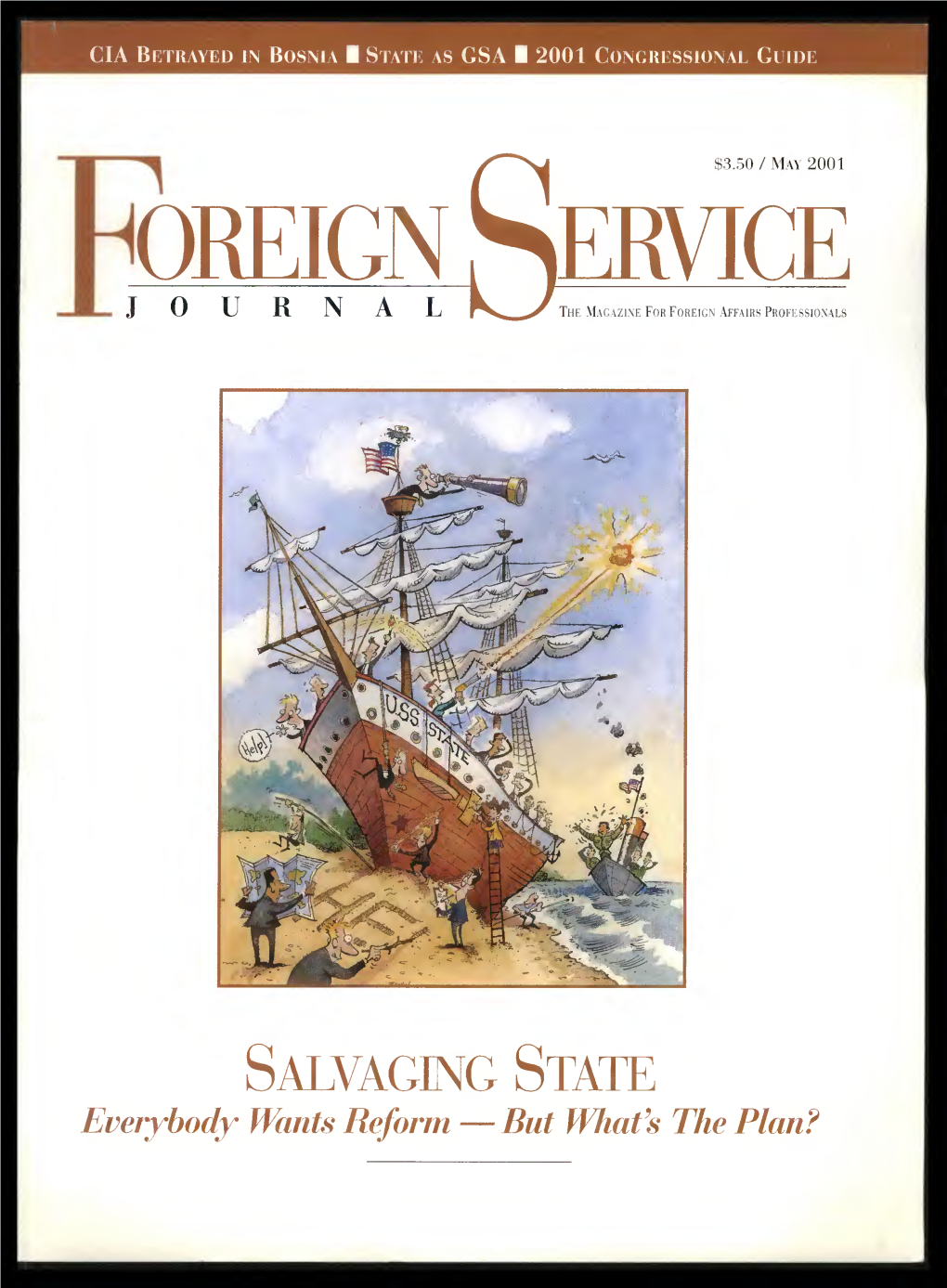 The Foreign Service Journal, May 2001