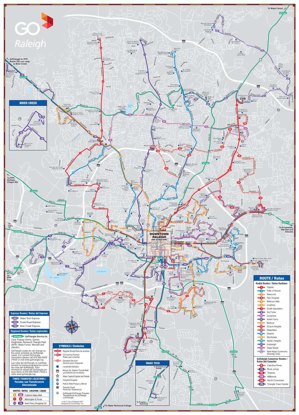 Goraleigh System Map May 2017