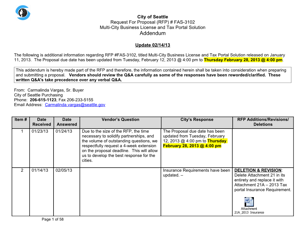 Multi-City Business License and Tax Portal Solution