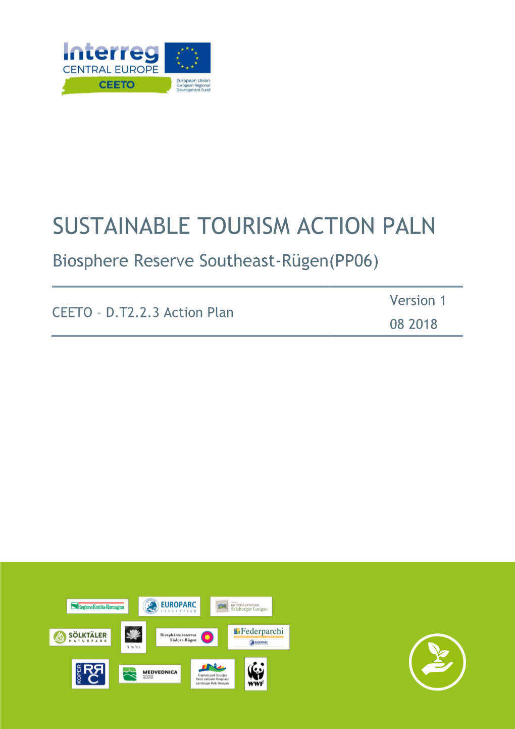 Sustainable Tourism Action Plan Is Part of the EU Interreg Central Europe Project “CEETO”