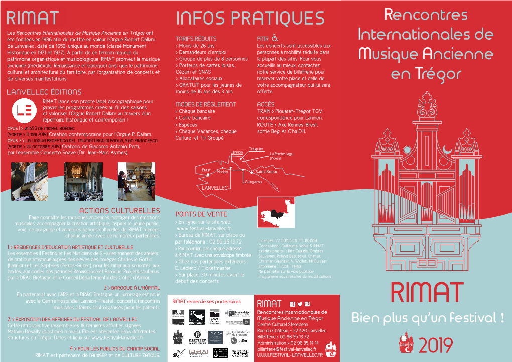 Rimat Infos Pratiques 2019