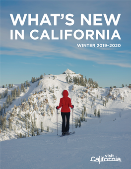 In California Winter 2019–2020 2 Visit California