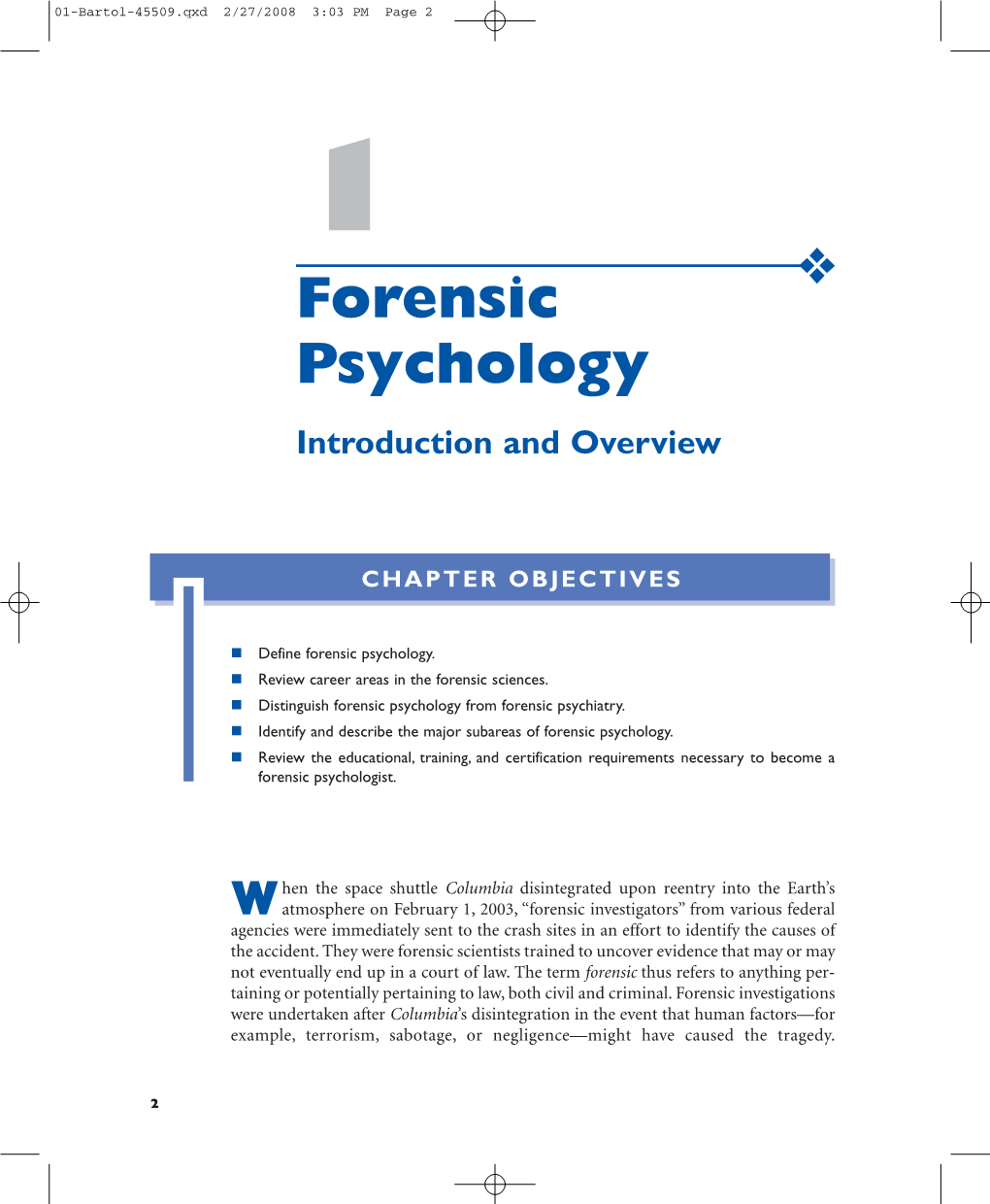 Forensic Psychology Introduction And Overview - DocsLib