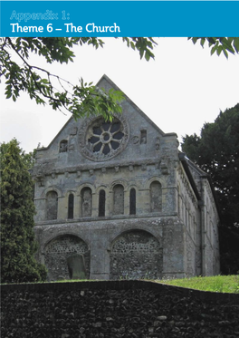Appendix 1: Theme 6 – the Church Dover District Heritage Strategy