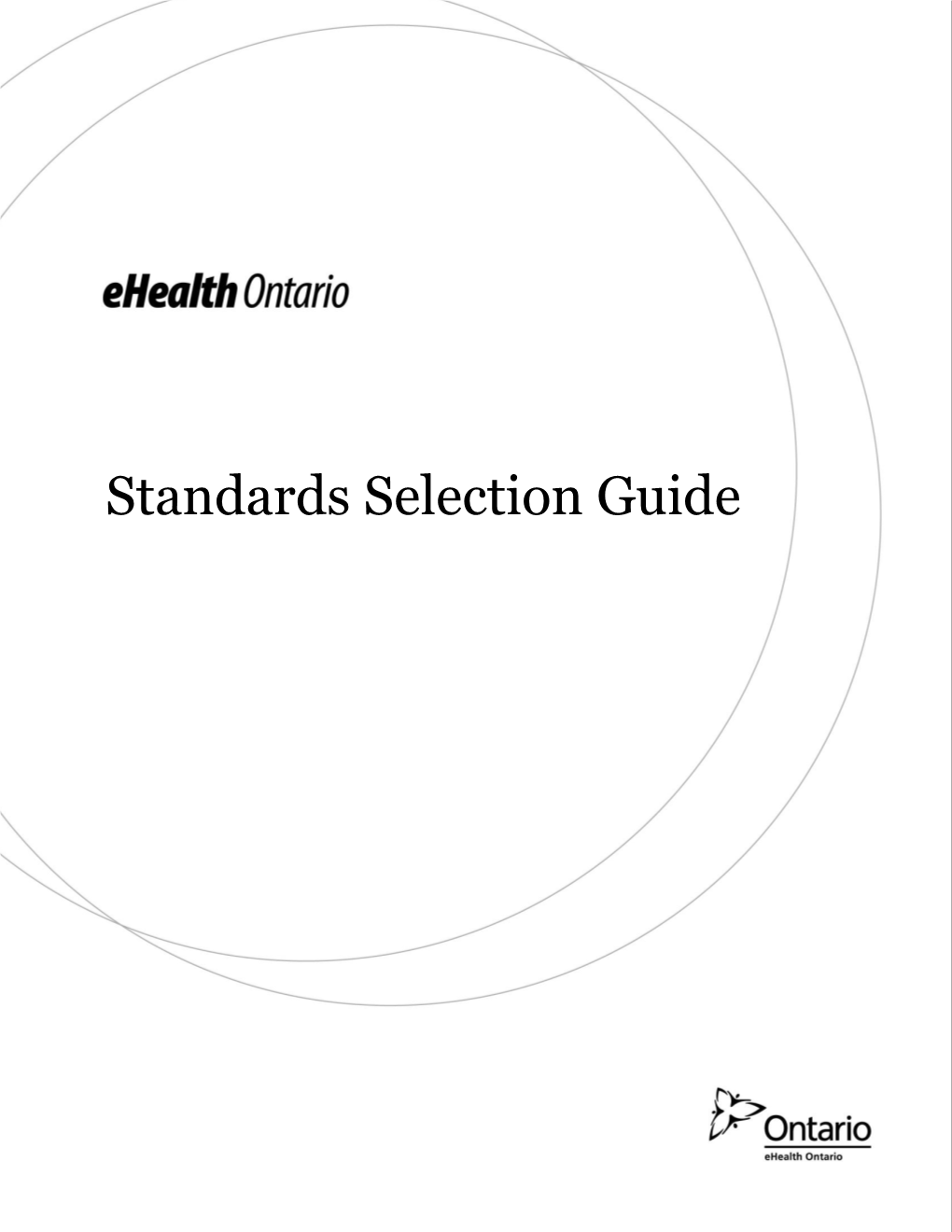Standards Selection Guide