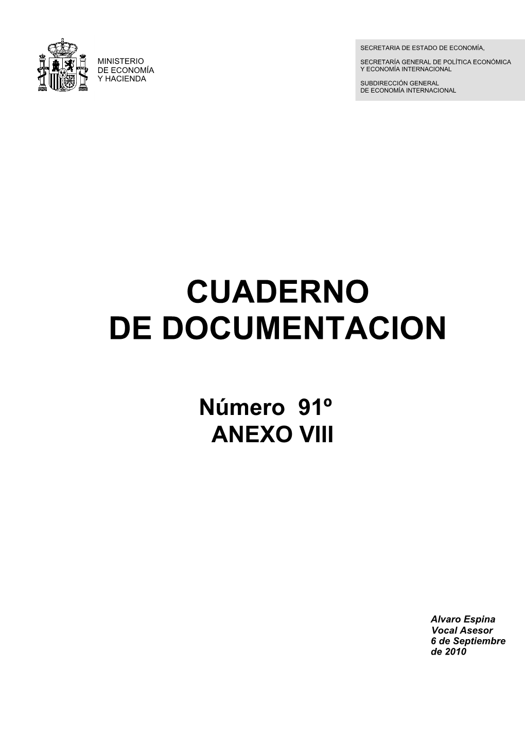 Cuaderno De Documentacion