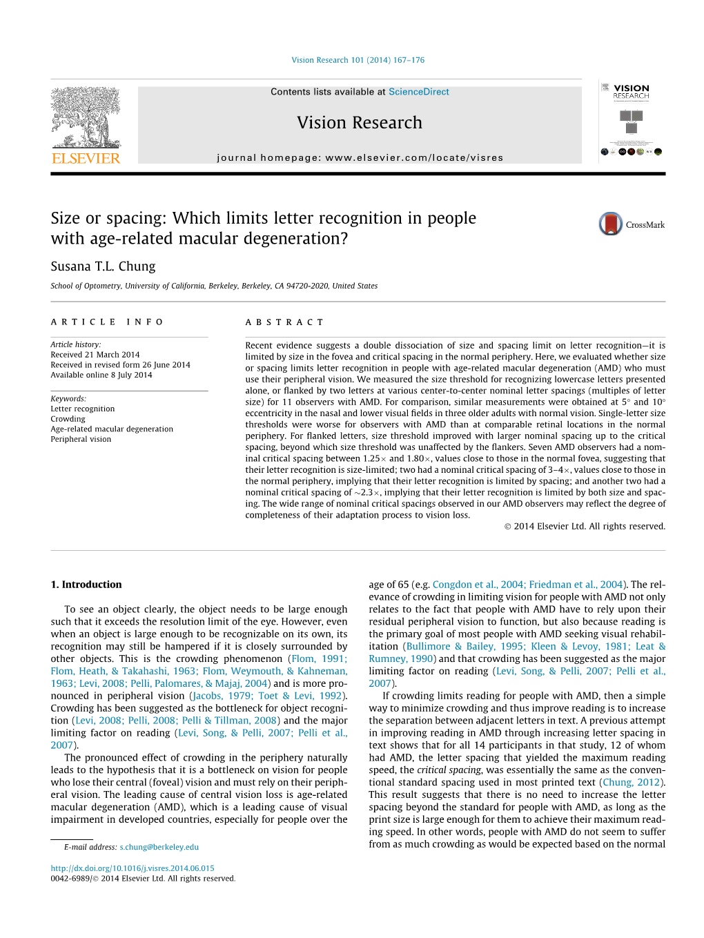 Which Limits Letter Recognition in People with Age-Related Macular Degeneration?