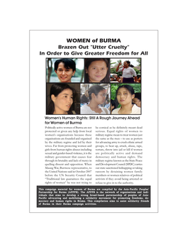 Women Campaign Leaflet.Pmd