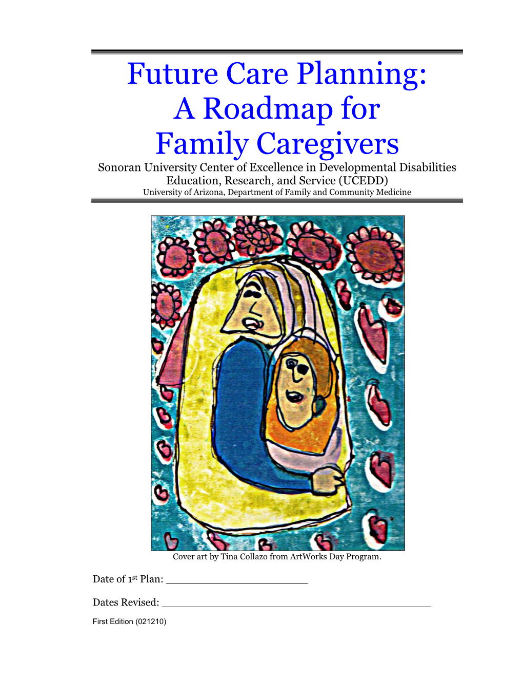 Future Care Planning: a Roadmap for Family Caregivers