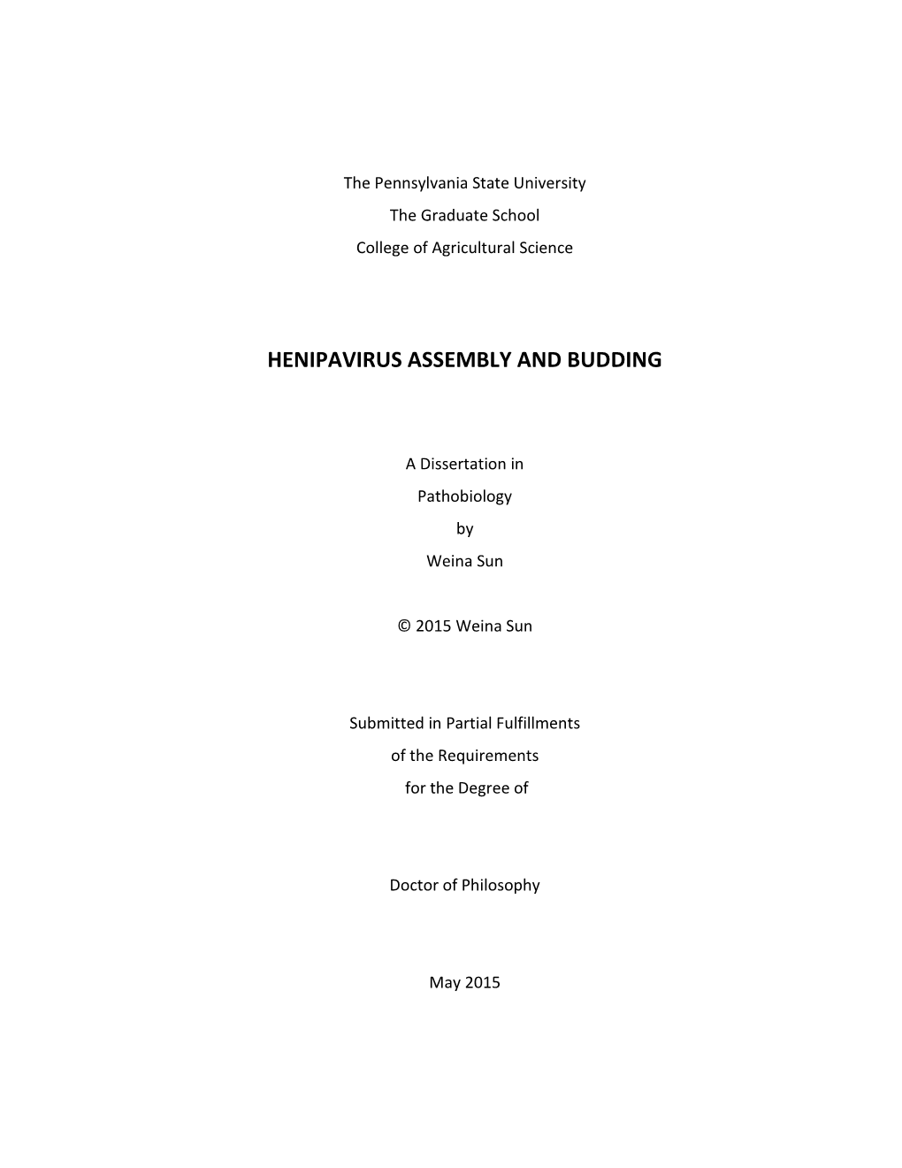 Open Weina Sun Doctoral Dissertation