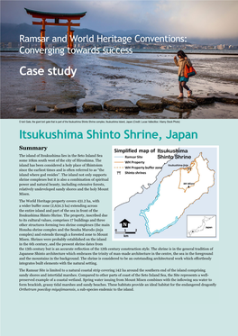 Itsukushima Shinto Shrine, Japan Case Study