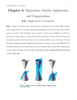 Section 8.2. Applications to Geometry