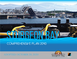 Sturgeon Bay Comprehensive Plan 2040