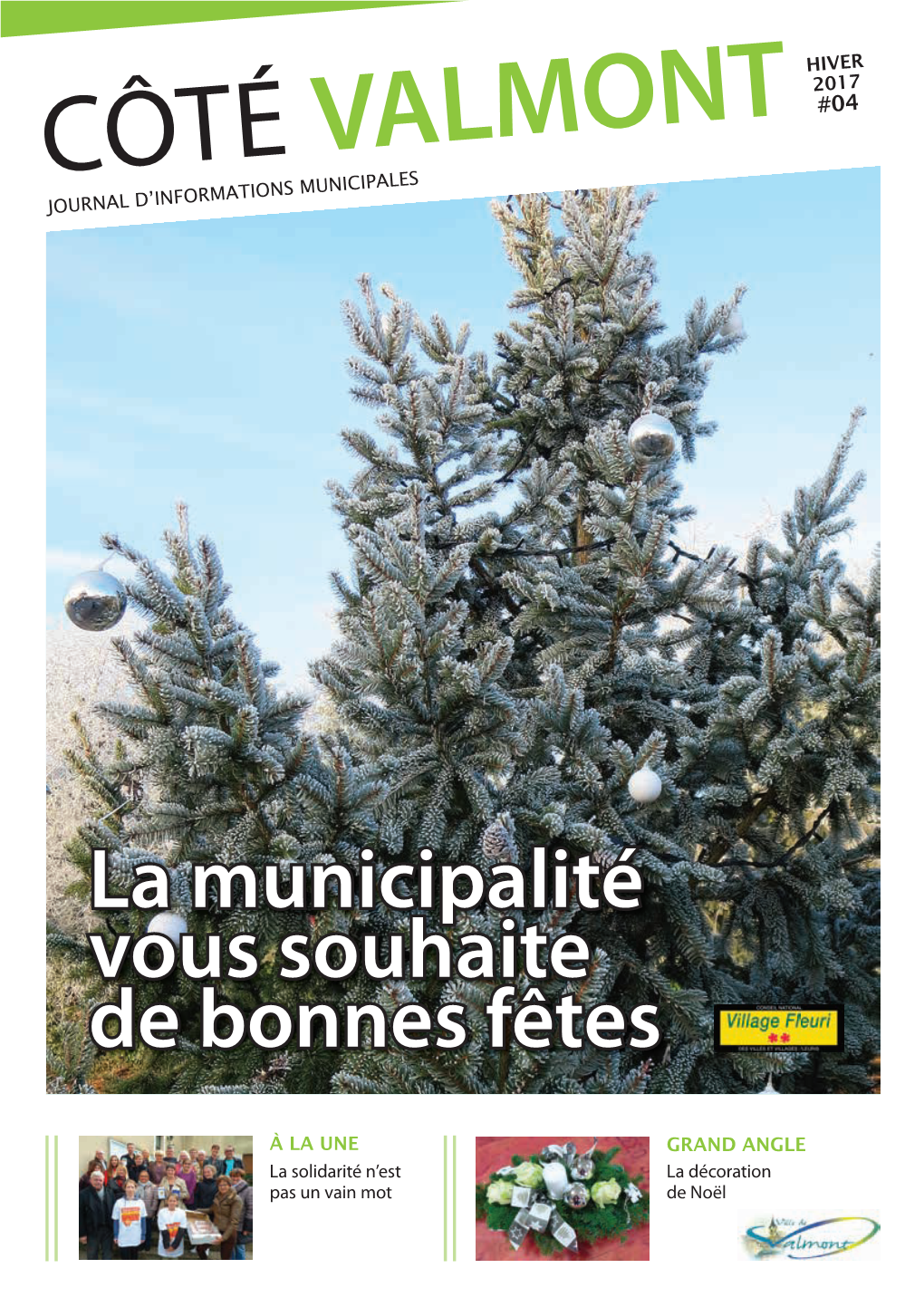 La Municipalité Vous Souhaite De Bonnes Fêtes