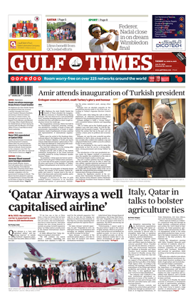 'Qatar Airways a Well Capitalised Airline'