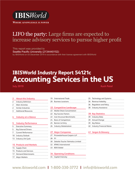 Accounting Services in the US July 2019 1