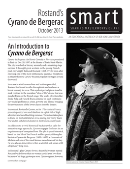 Rostand's Cyrano De Bergerac